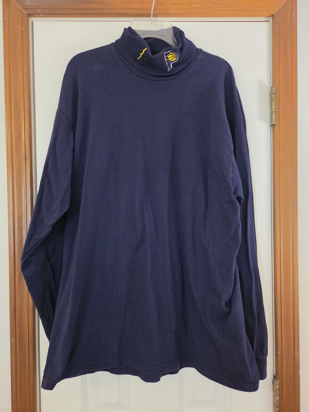 Pacers Vintage Pro-Player Long-Sleeve Turtleneck Shirt, Authentic